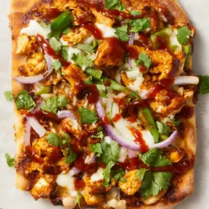 BBQ Chicken Flatbread Pizza