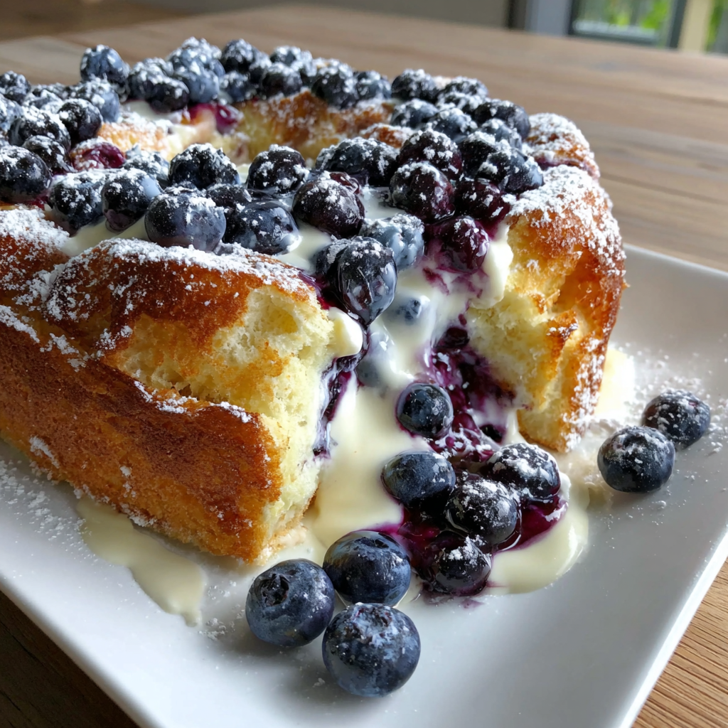 Cottage Cheese with Blueberries