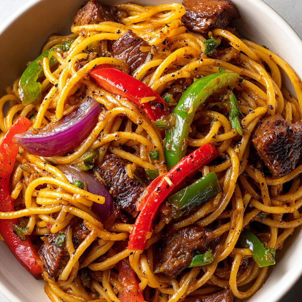 Bowl Brimming with Spaghetti