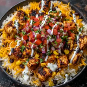 Cheesy Southwest Chicken Rice