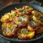 Fried Potatoes with Parmesan & Leeks