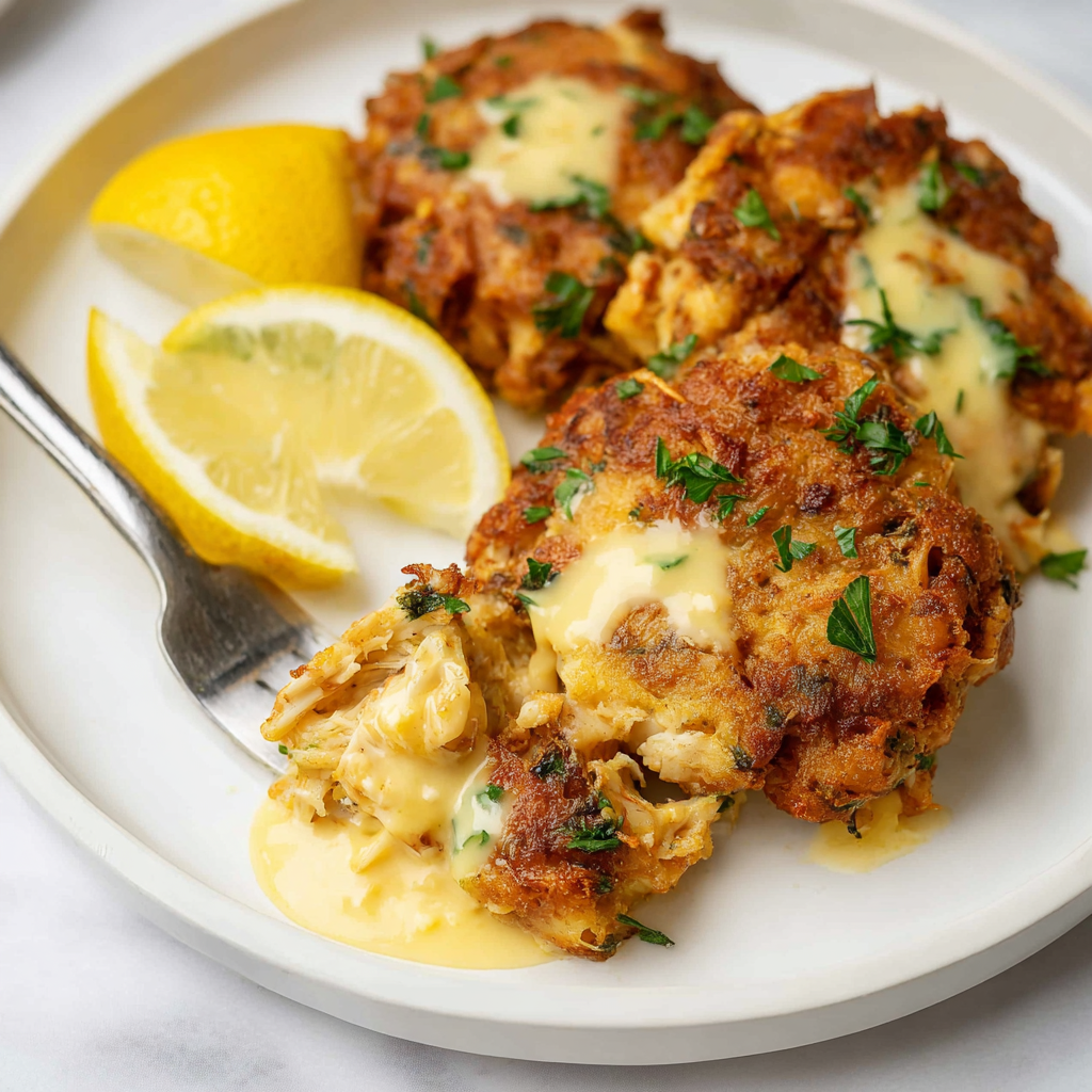 Air-Fried Crab Cakes
