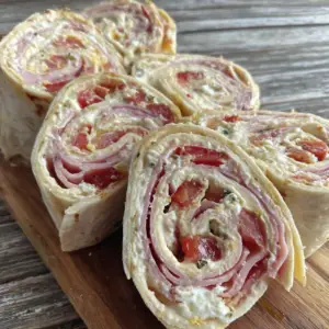 Italian Summer Pinwheel Sandwiches