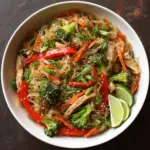 Rice Noodle Stir-Fry