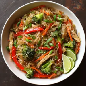 Rice Noodle Stir-Fry