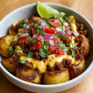 Loaded Fiesta Potato Bowls