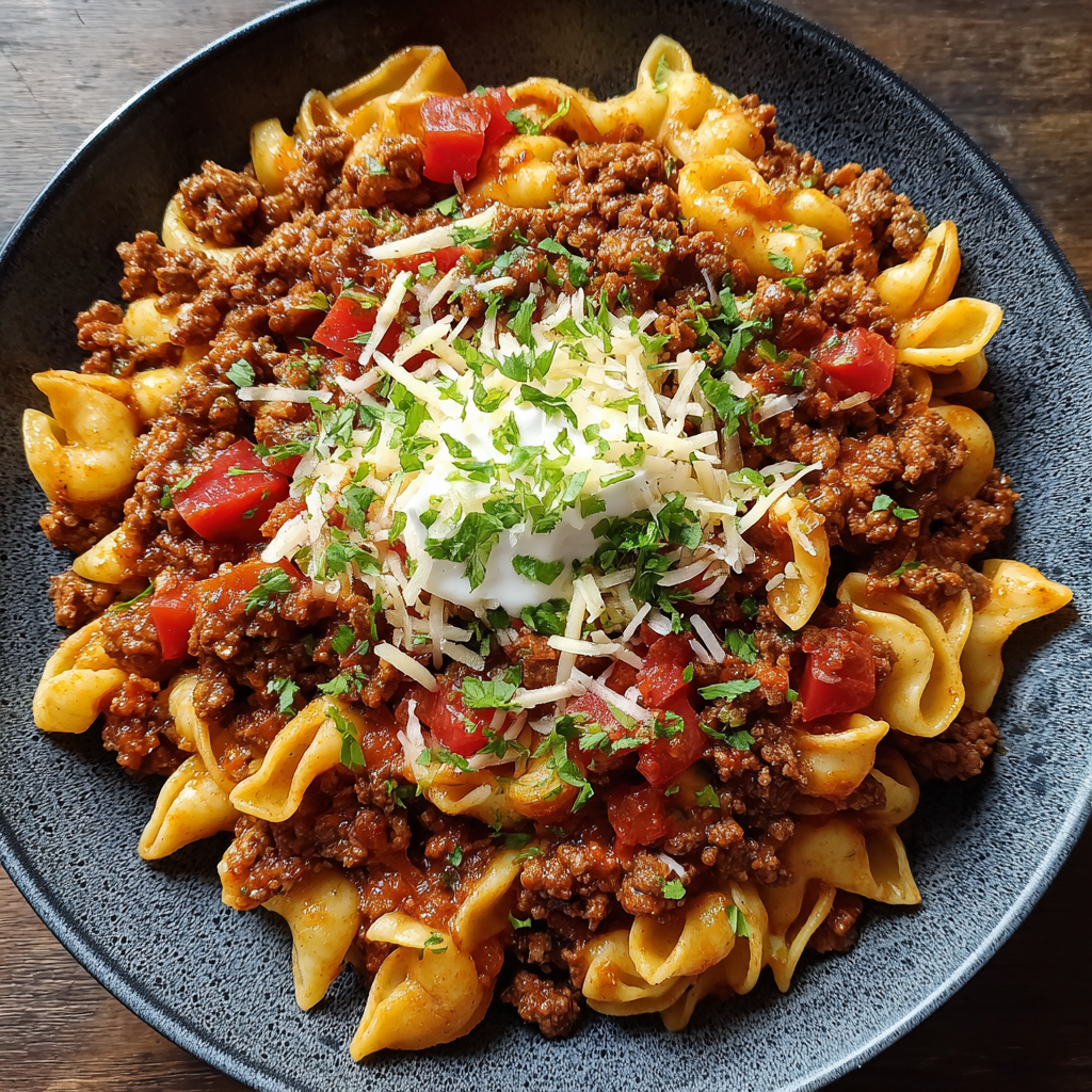 Ground Beef Goulash
