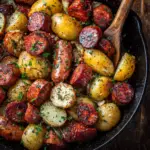 Baked Andouille Sausage and Potatoes