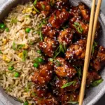 Teriyaki Chicken Fried Rice Bowl