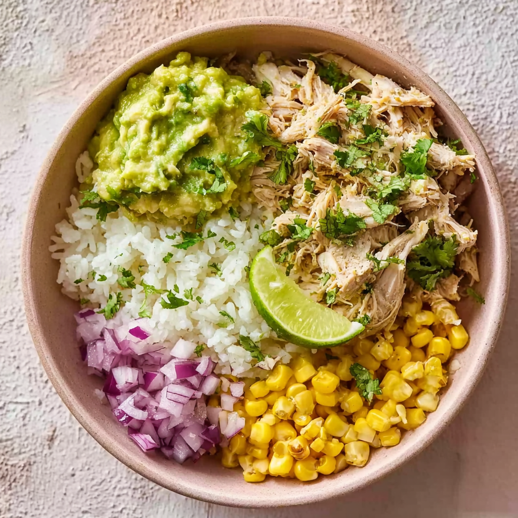 Fresh Chicken Burrito Bowl