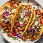 Spiced Roasted Chickpea Tacos