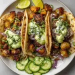 Blackened Chicken Tacos with Guacamole