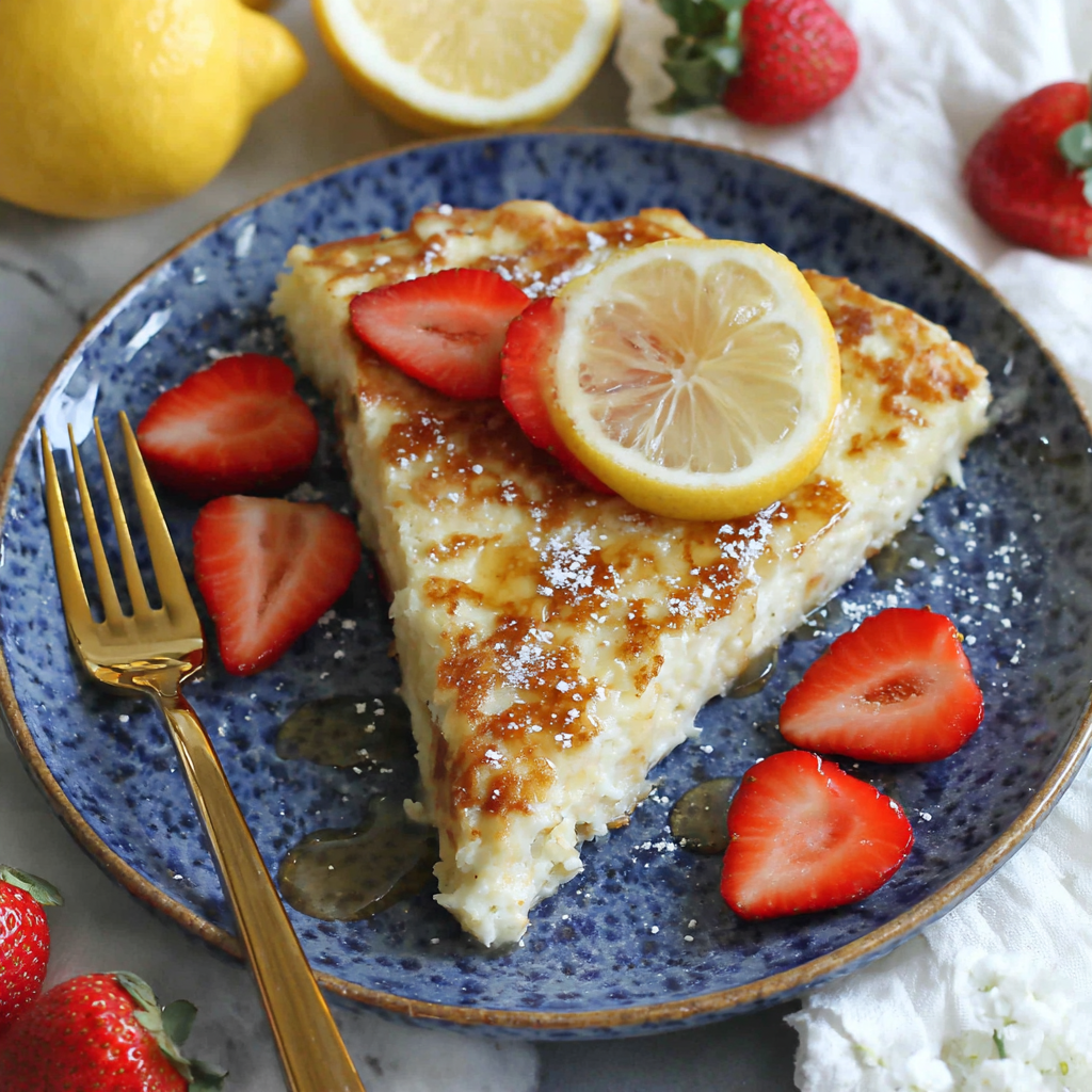 Cottage Cheese Oven Pancakes