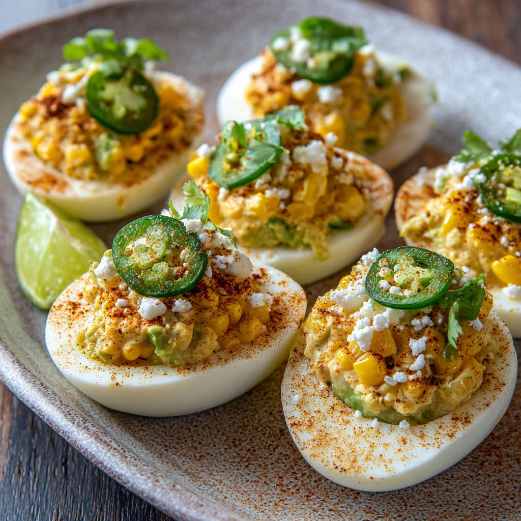 Mexican Street Corn Eggs
