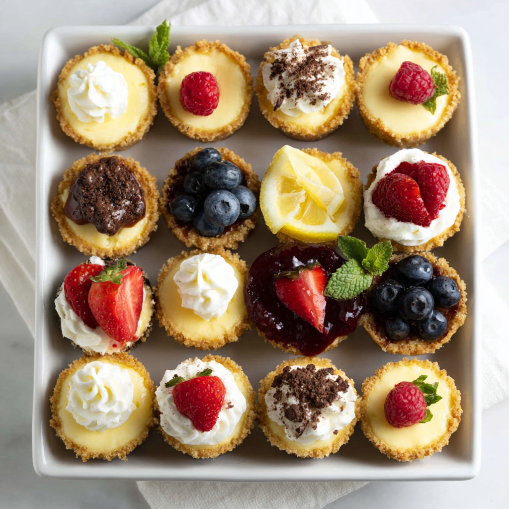 Mini Cheesecake Bites (Muffin Pan)