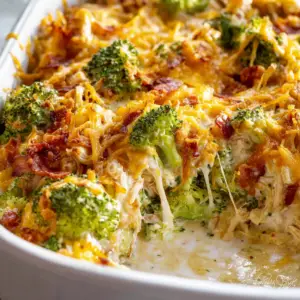Chicken Bacon Ranch Casserole