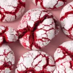Red Velvet Cake Mix Cookies