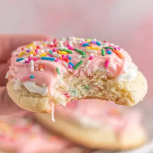 Soft Frosted Sugar Cookies