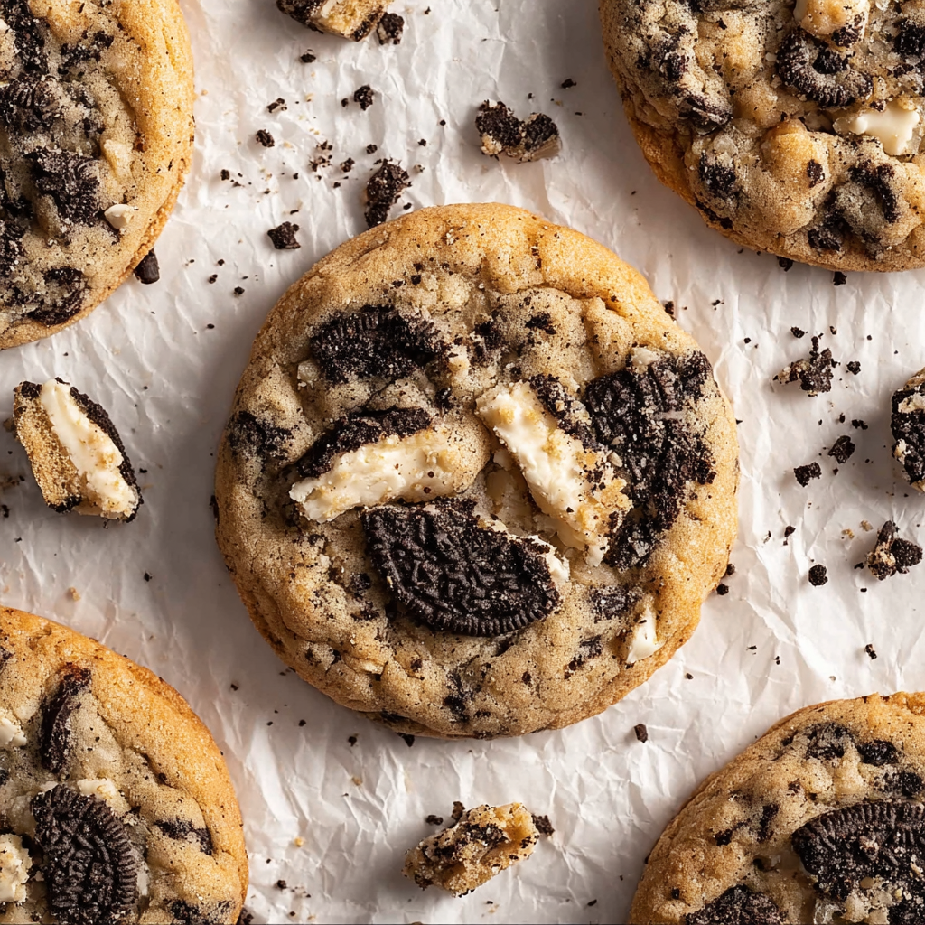 Oreo Cheesecake Cookies