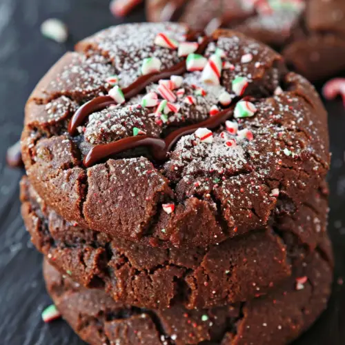 Chocolate Peppermint Cookies