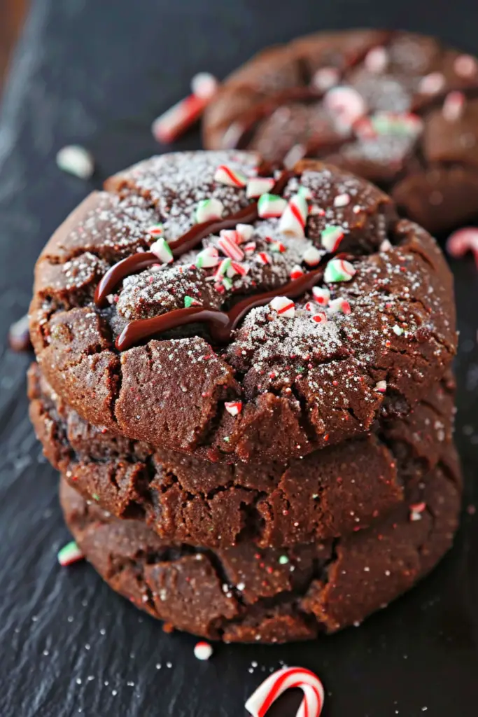 Chocolate Peppermint Cookies